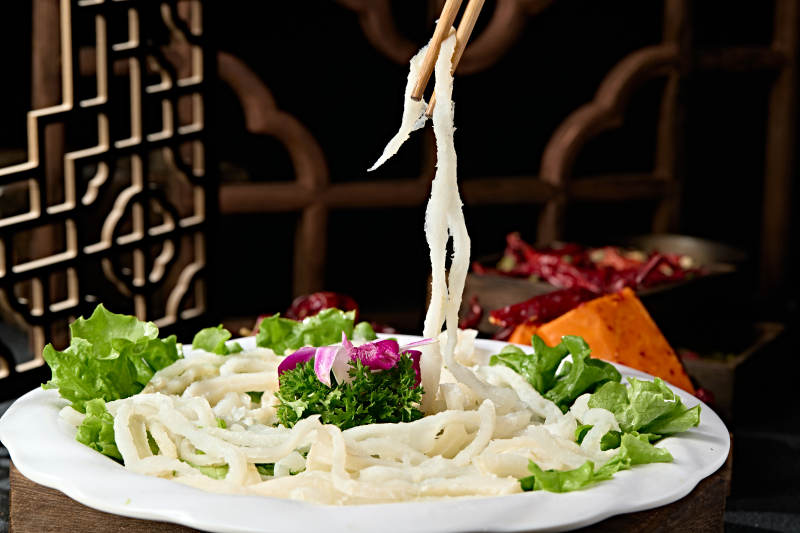 火锅涮品食材牛金钱肚丝