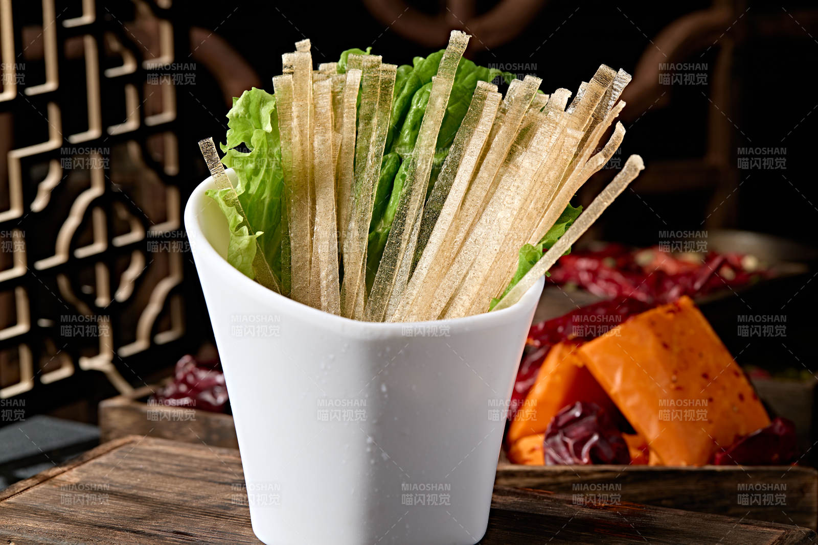 重庆火锅食材苕皮粉条