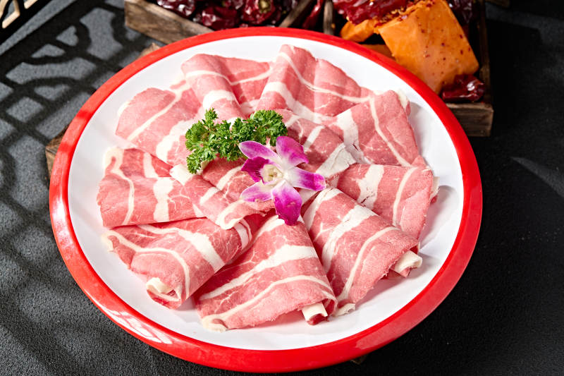 內蒙草原羔羊肉片