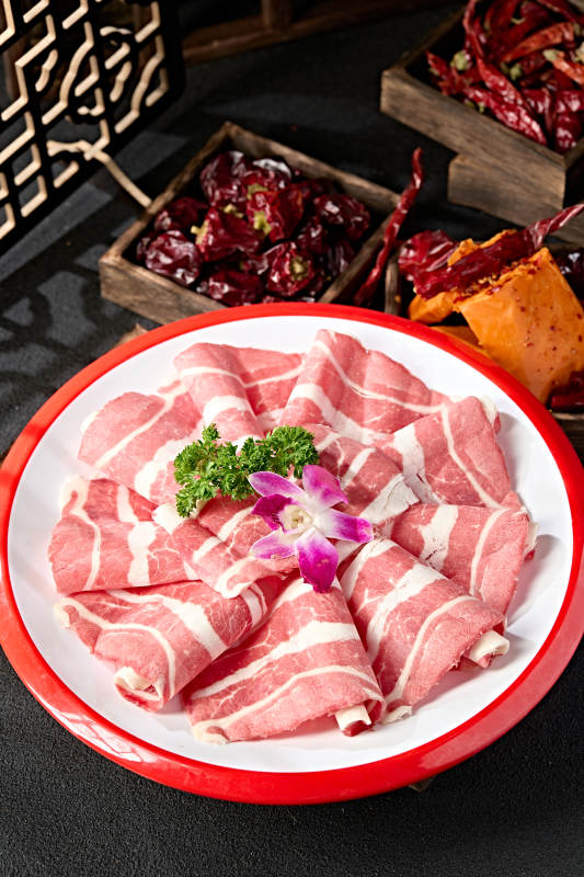 內蒙草原羔羊肉片