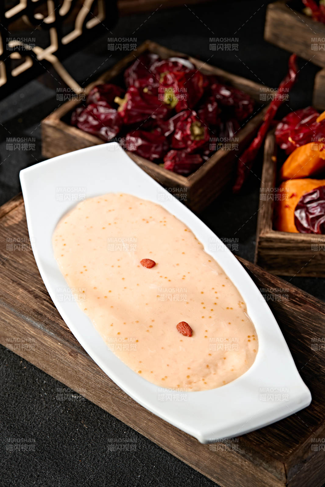 川渝火锅涮品墨鱼泥滑墨鱼糜滑