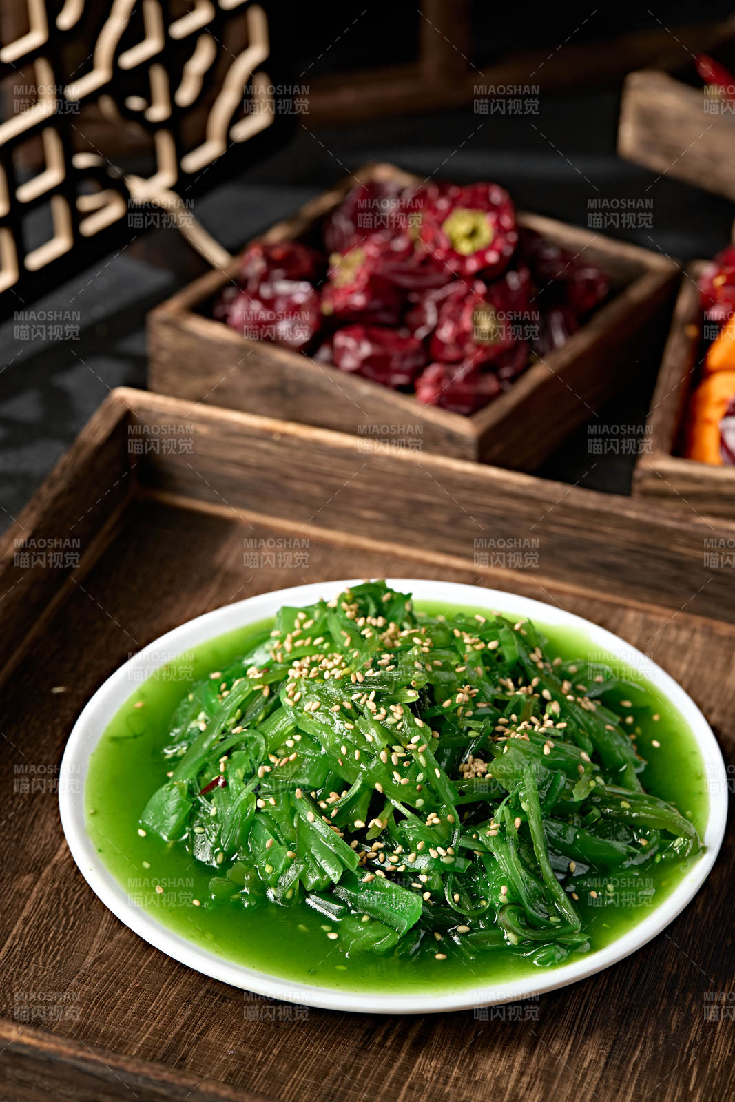 美味涼菜腌漬裙帶菜