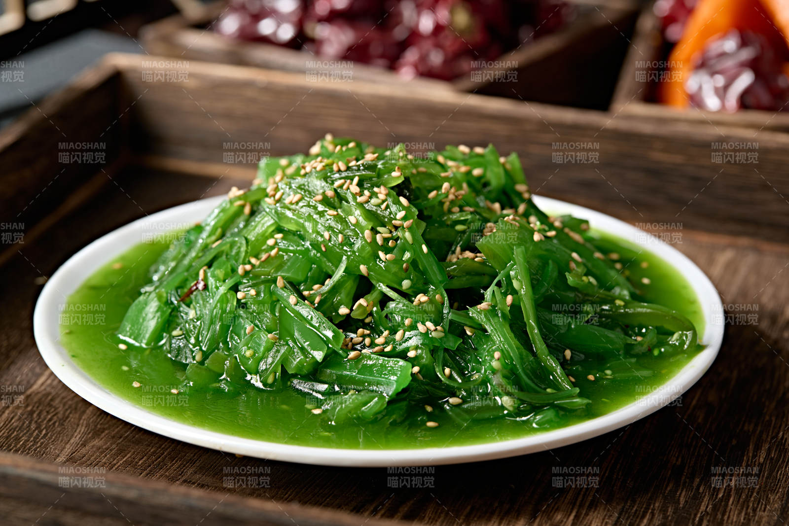 美味涼菜腌漬裙帶菜