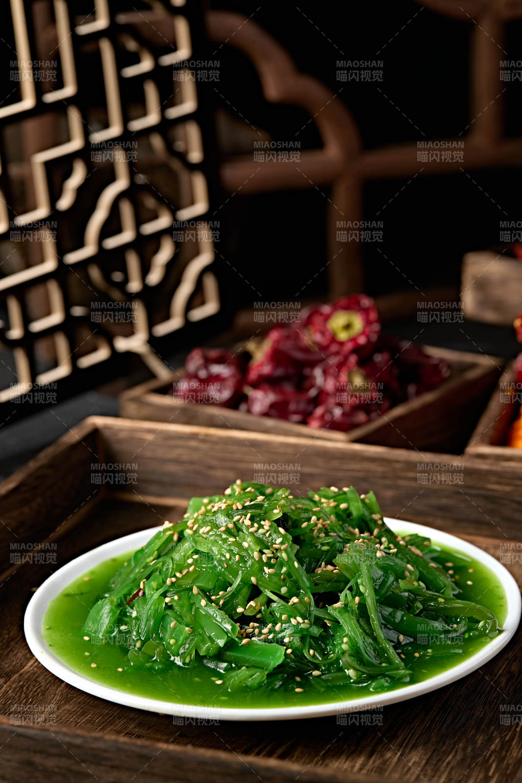 美味涼菜腌漬裙帶菜