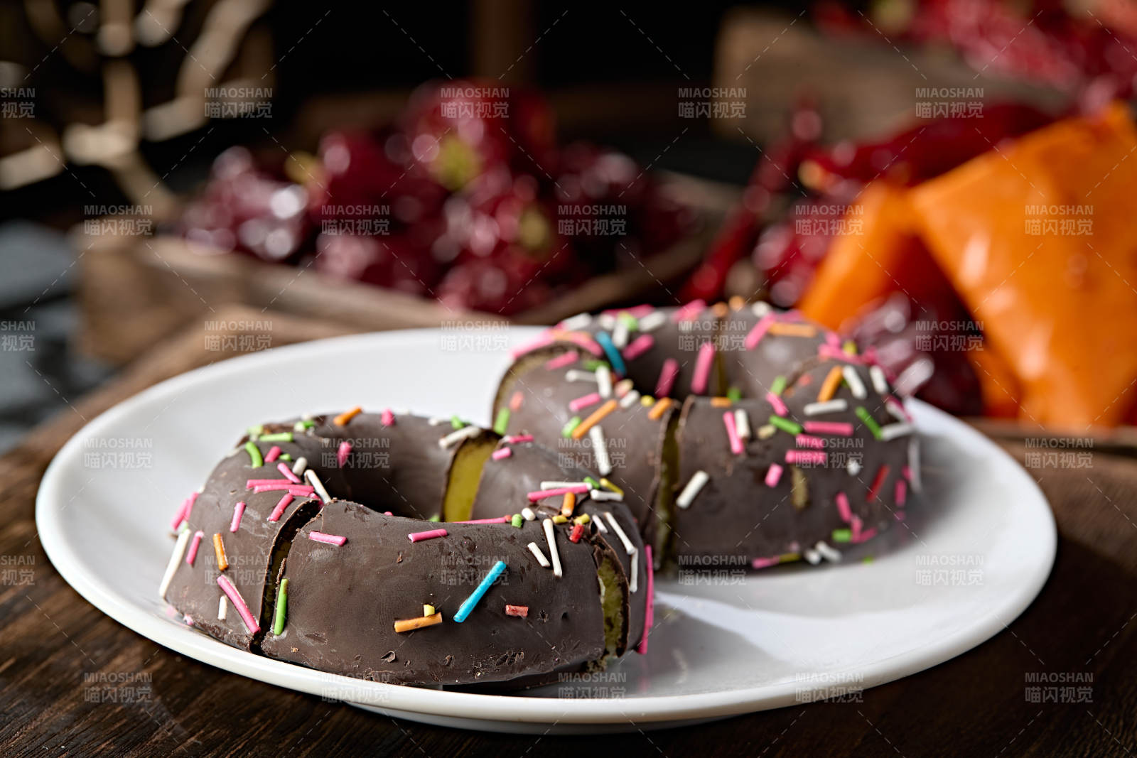 美式甜点小吃甜甜圈