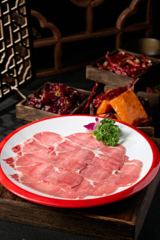 精品牛上脑肉切片