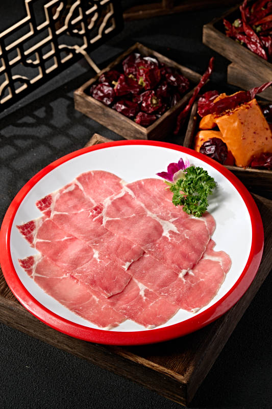 精品牛上脑肉切片