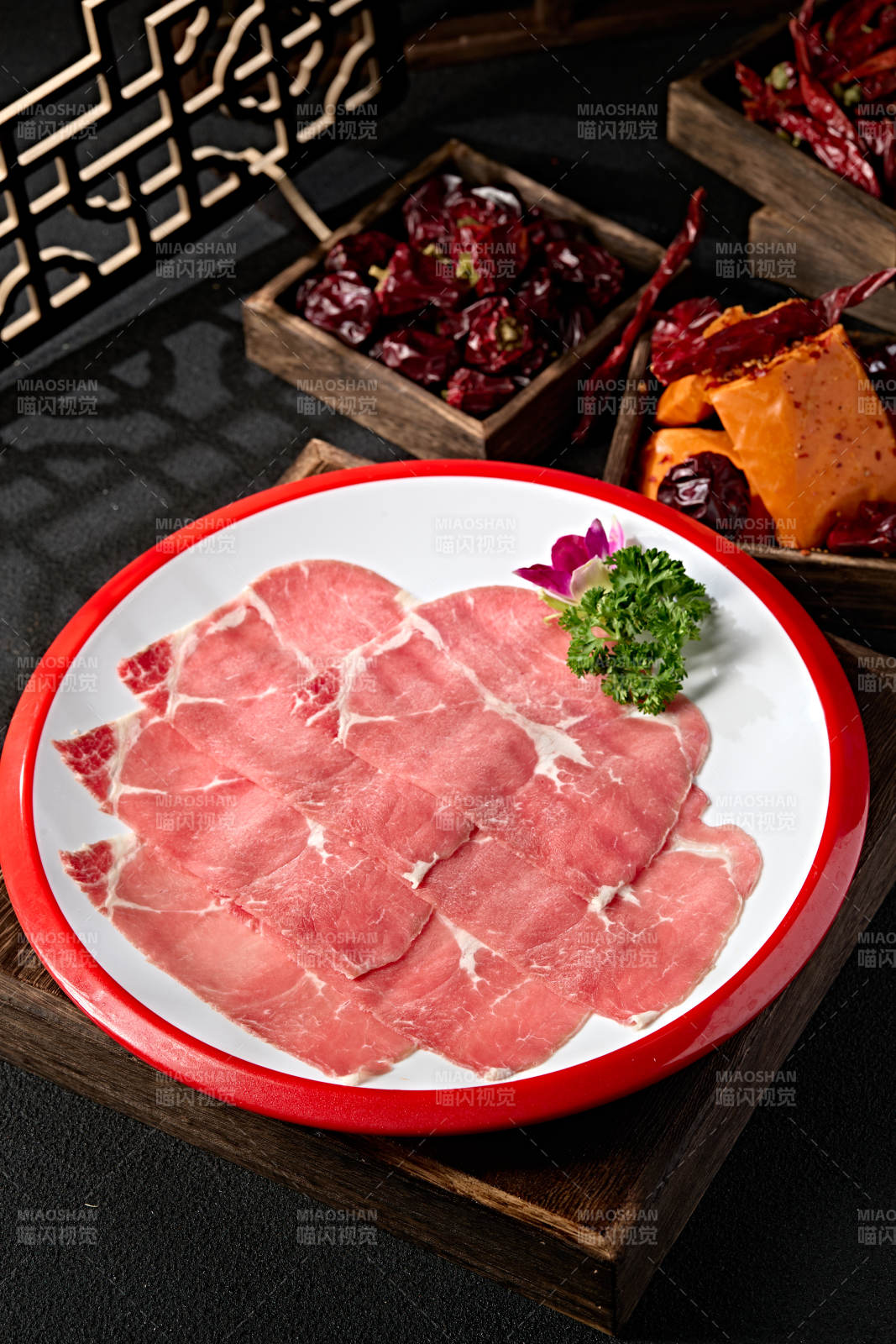 精品牛上腦肉切片