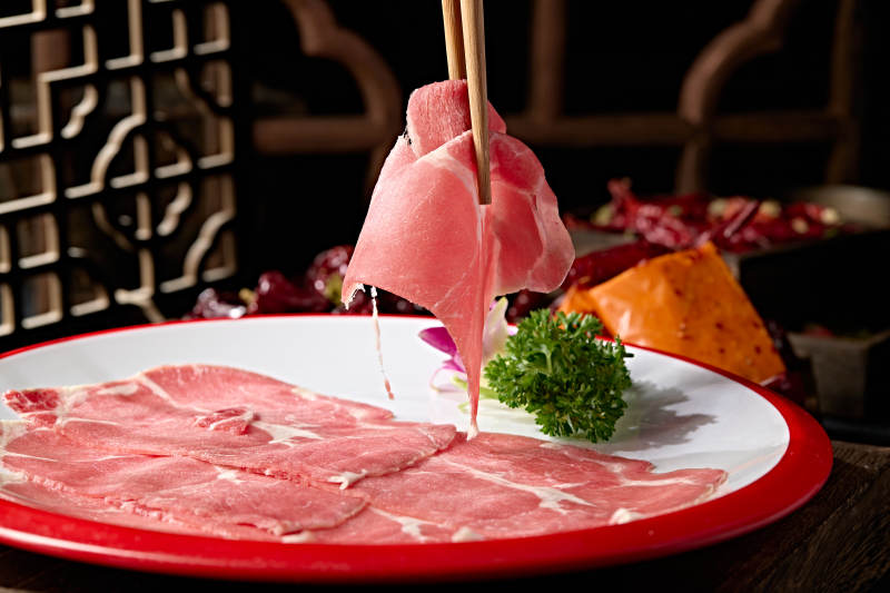 精品牛上脑肉切片