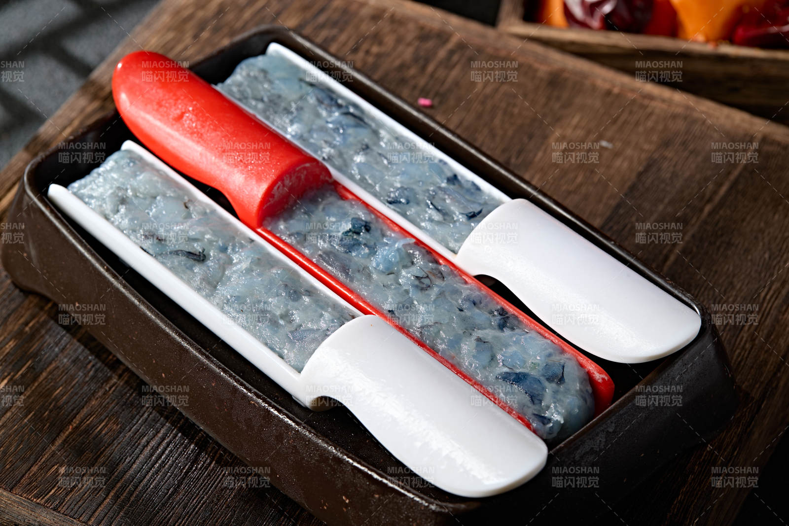 火锅涮品食材黑虎虾滑虾黑虎虾泥