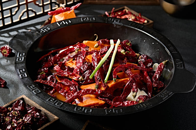 重庆传统牛油麻辣火锅汤底