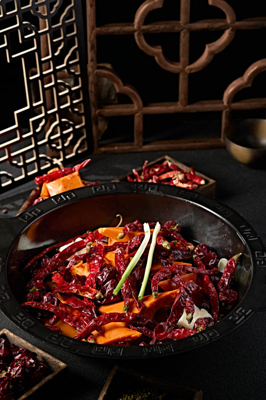 重庆传统牛油麻辣火锅汤底