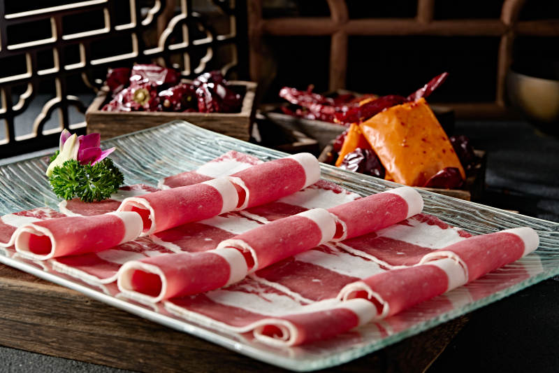 极品火锅食材安哥拉牛肉肥牛切片