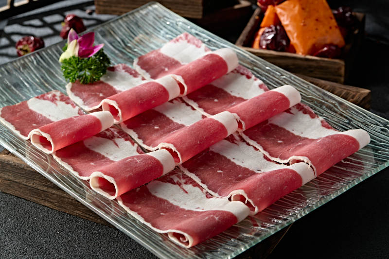 极品火锅食材安哥拉牛肉肥牛切片