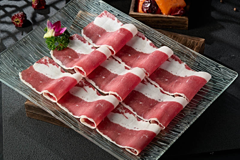 极品火锅食材安哥拉牛肉肥牛切片