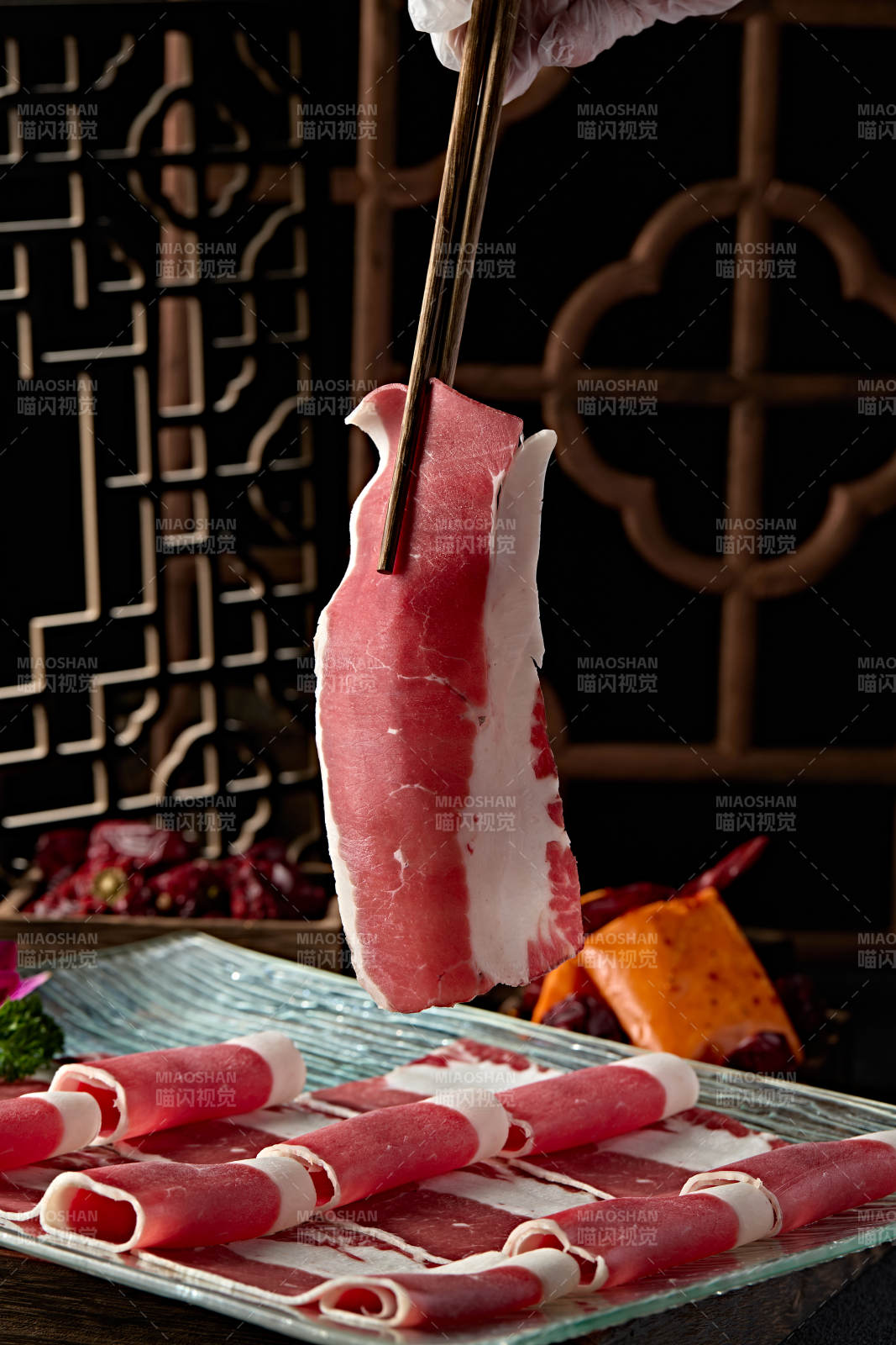 極品火鍋食材安哥拉牛肉肥牛切片