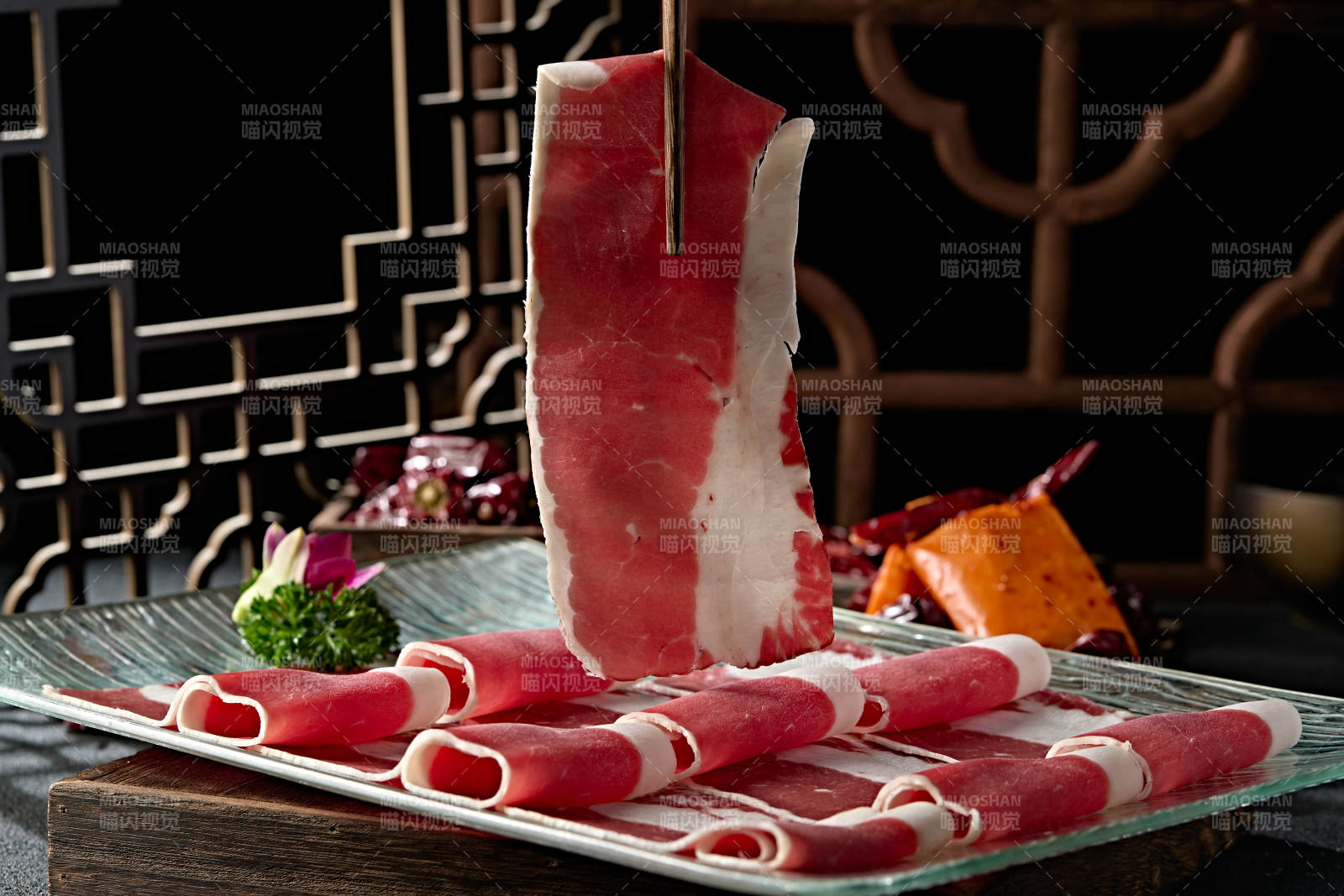 極品火鍋食材安哥拉牛肉肥牛切片