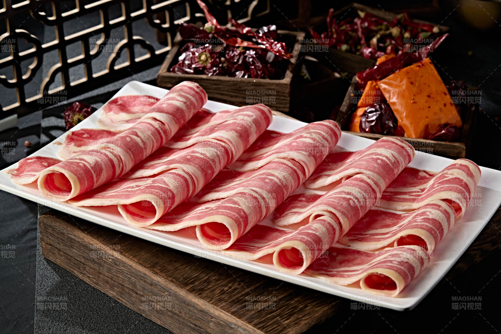 鄂尔多斯黄膘牛肉切片