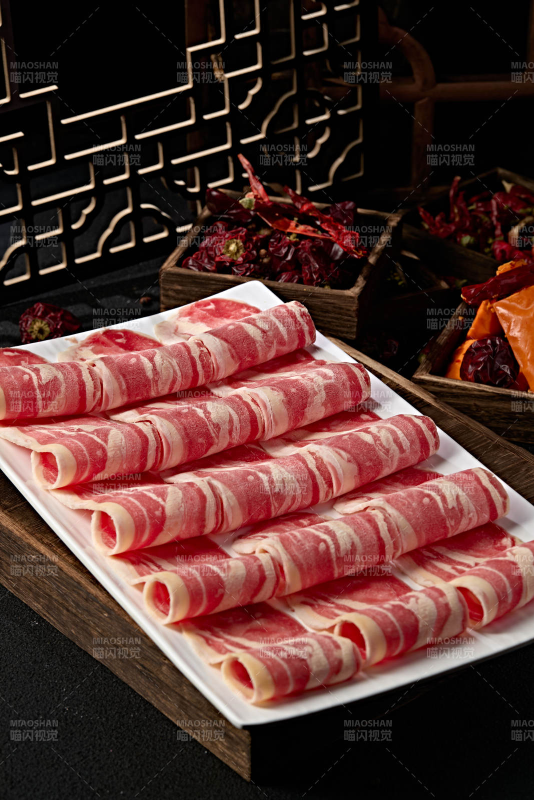 鄂尔多斯黄膘牛肉切片