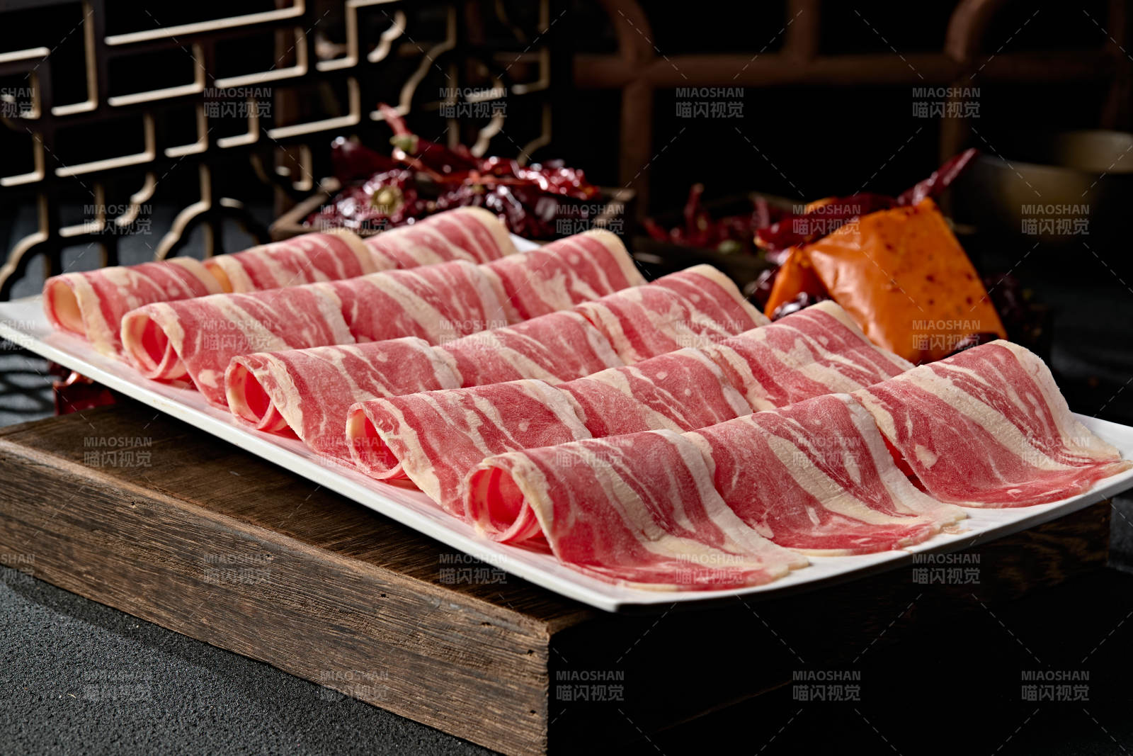 鄂尔多斯黄膘牛肉切片