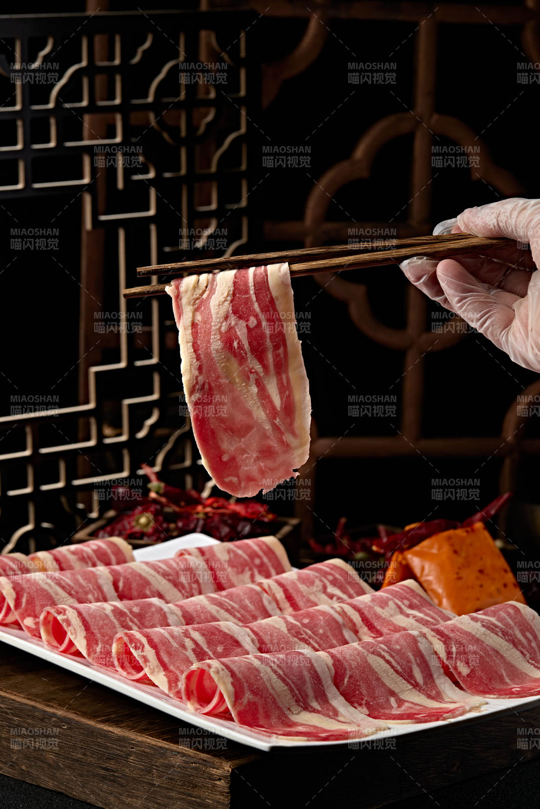 鄂尔多斯黄膘牛肉切片