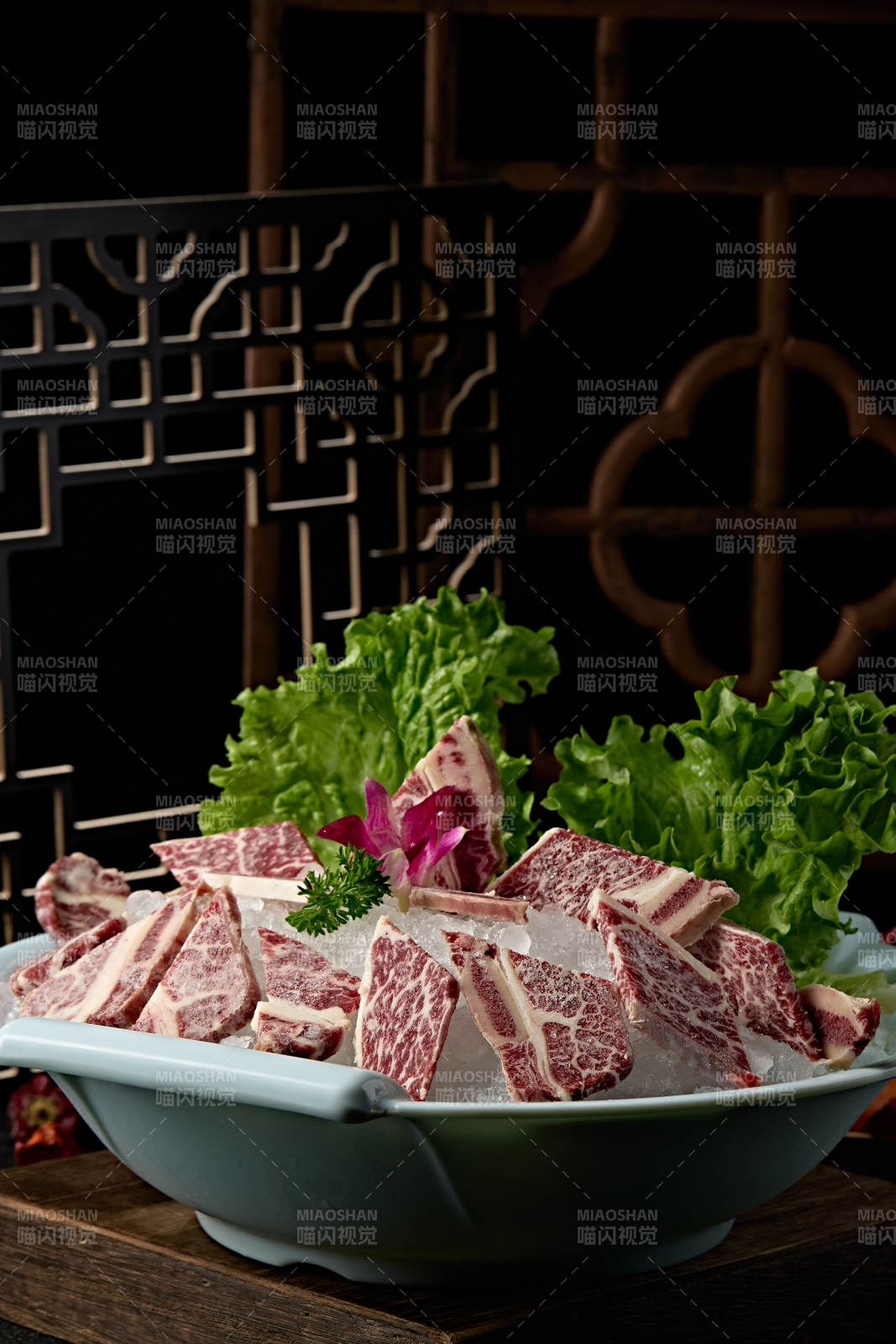 火鍋涮肉食材雪花牛仔骨