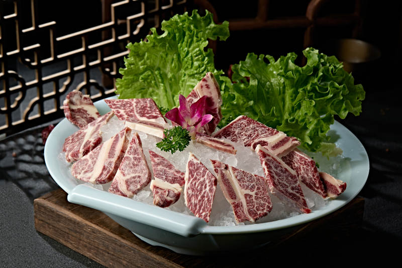 火鍋涮肉食材雪花牛仔骨