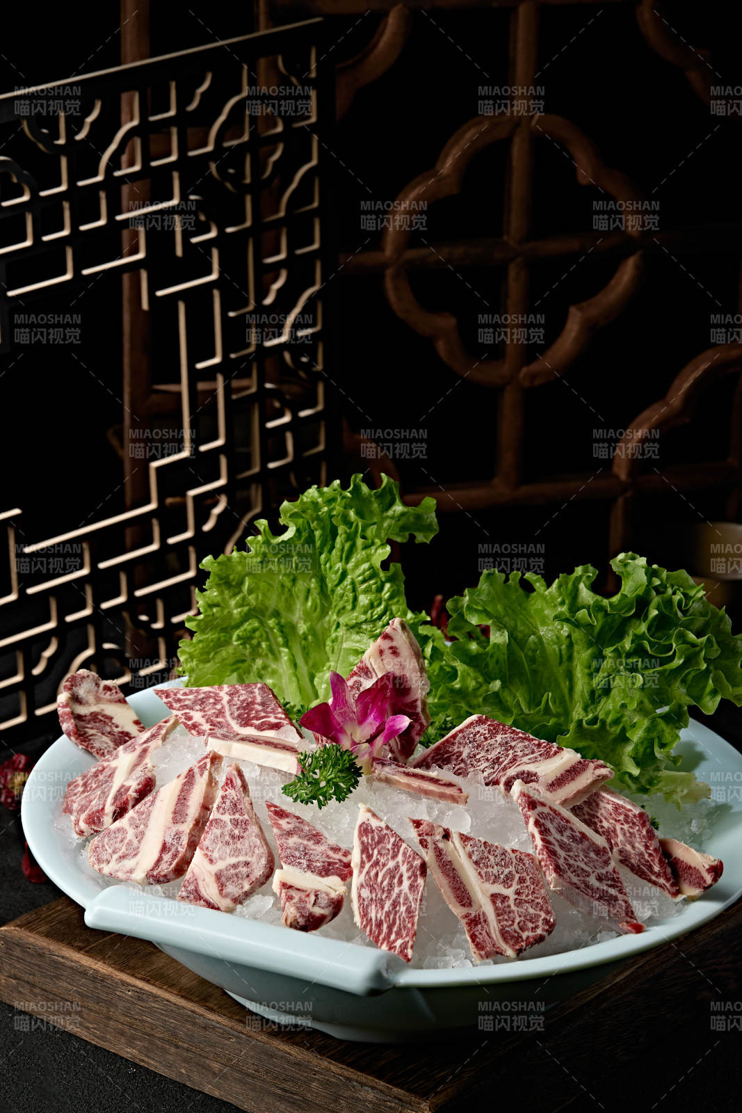 火鍋涮肉食材雪花牛仔骨