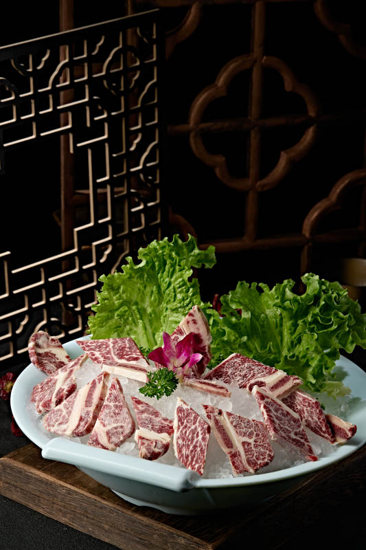 火鍋涮肉食材雪花牛仔骨