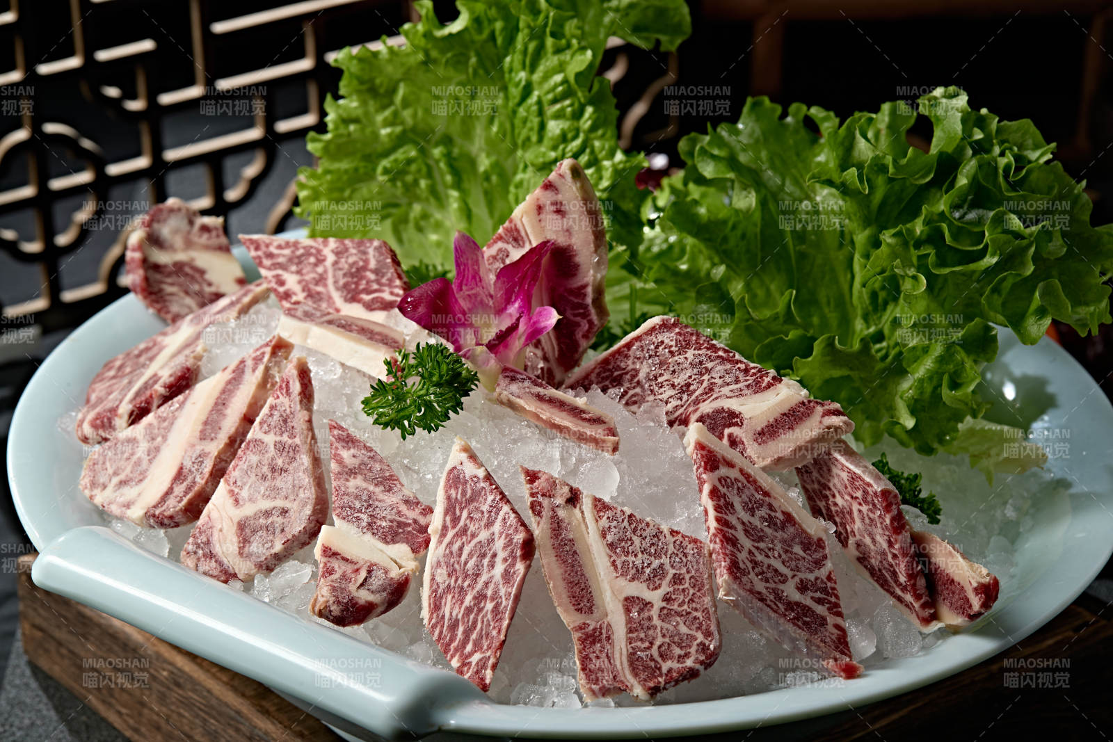 火鍋涮肉食材雪花牛仔骨