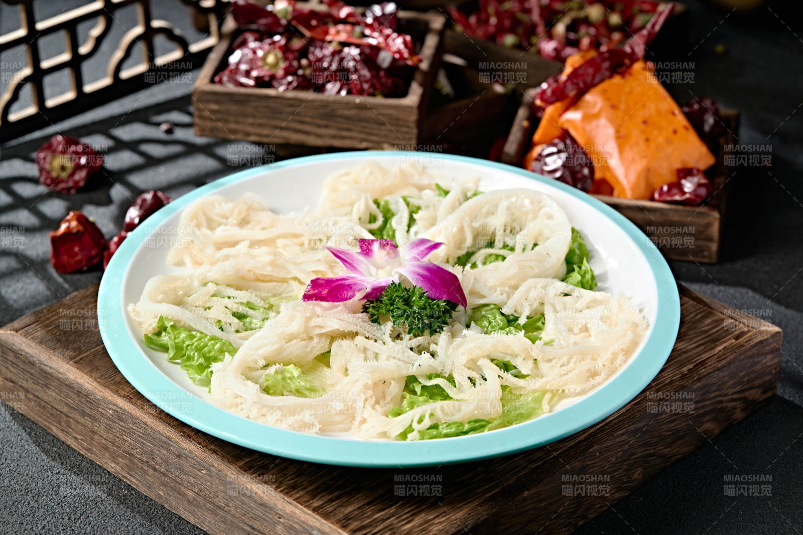 火锅涮肉食材牛千层肚丝脆肚丝