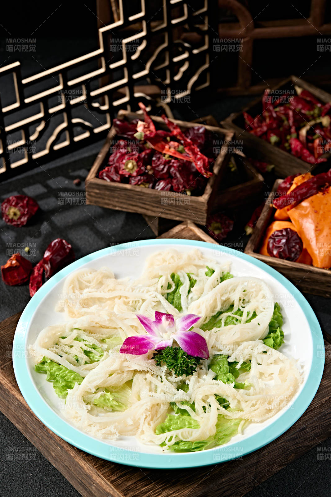 火锅涮肉食材牛千层肚丝脆肚丝