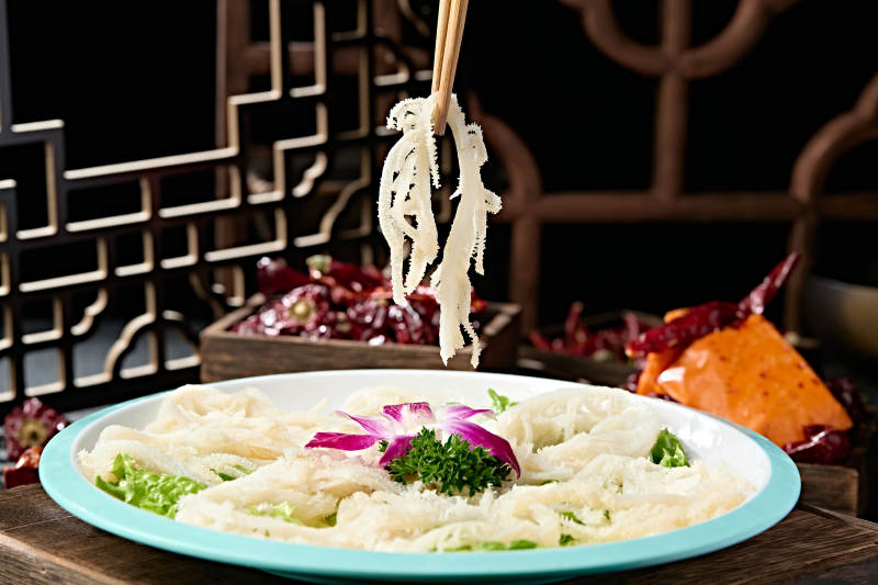 火锅涮肉食材牛千层肚丝脆肚丝