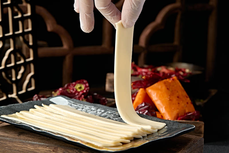 海底捞火锅食材手扯面条