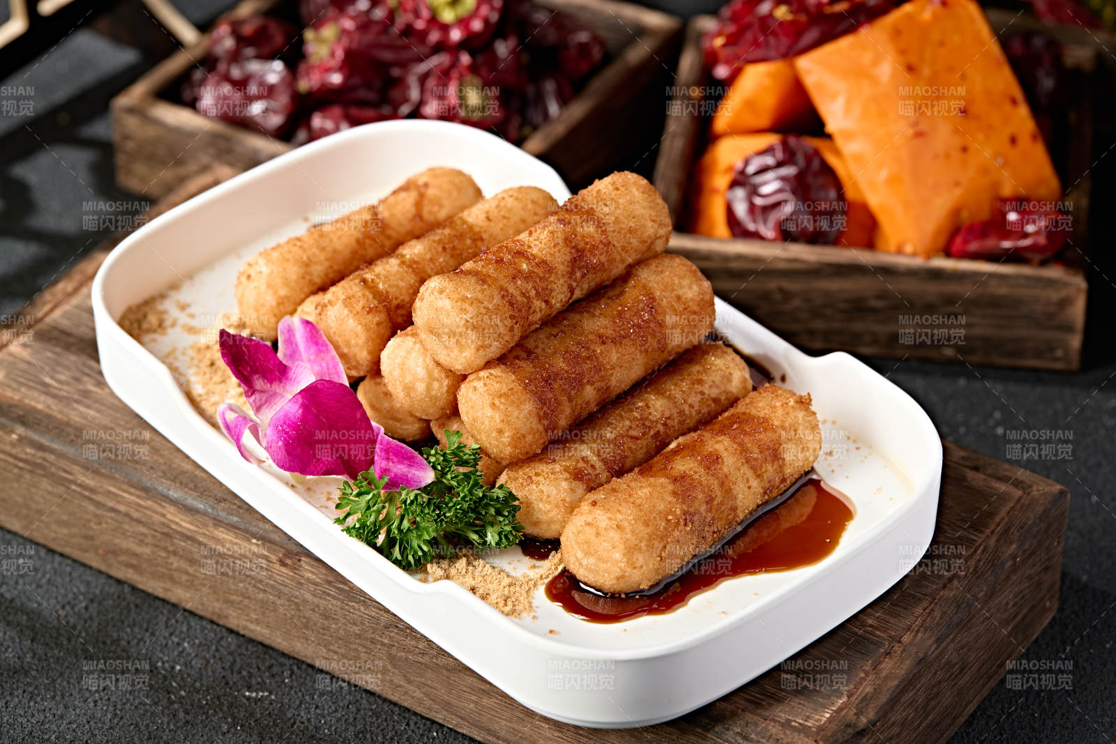 美味小吃紅糖滋粑