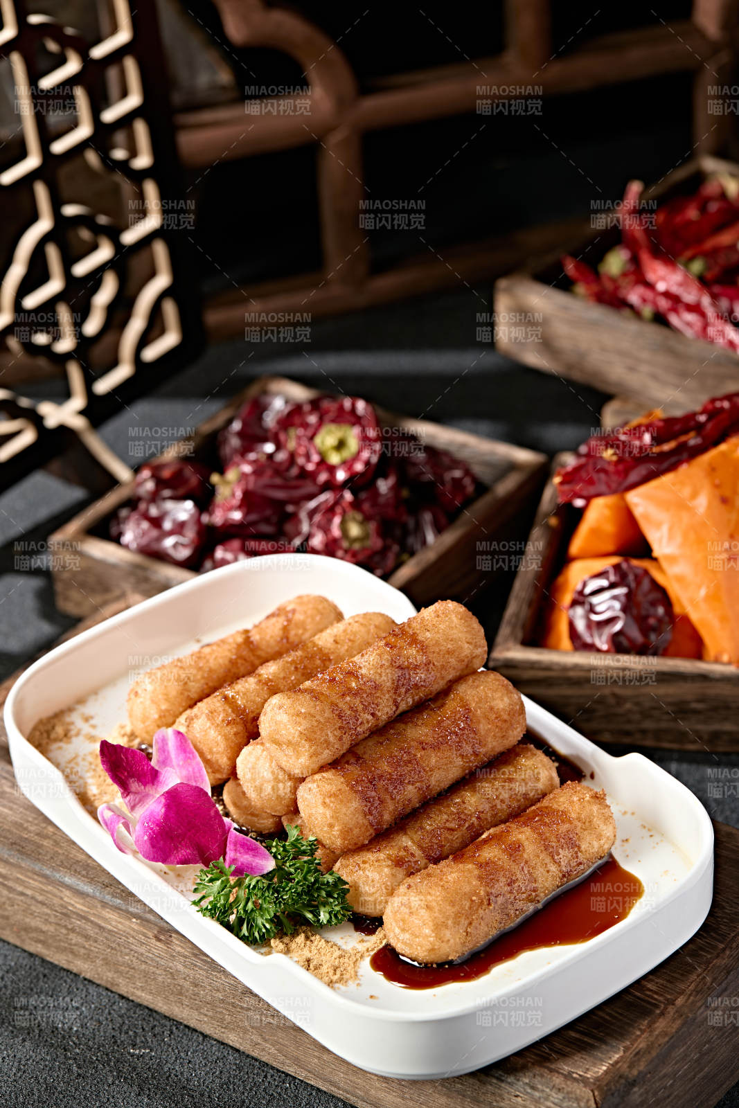 美味小吃紅糖滋粑