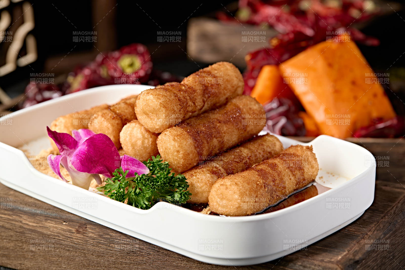 美味小吃紅糖滋粑