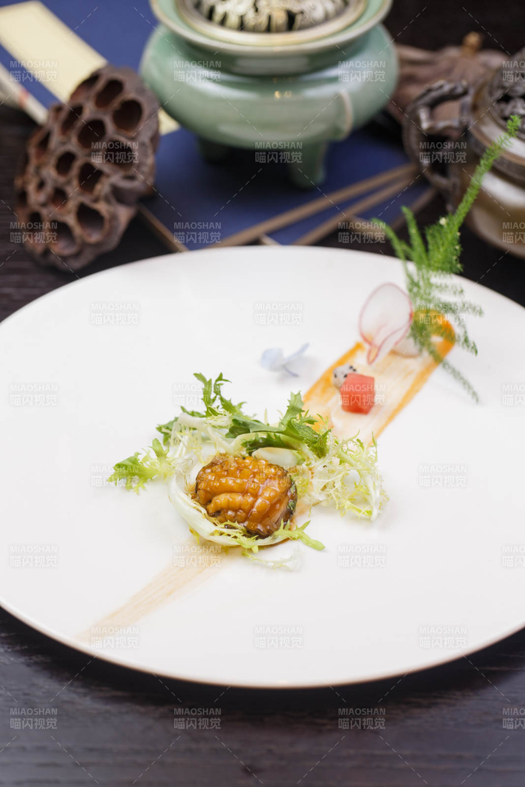 藤椒鸡汁小鲍鱼