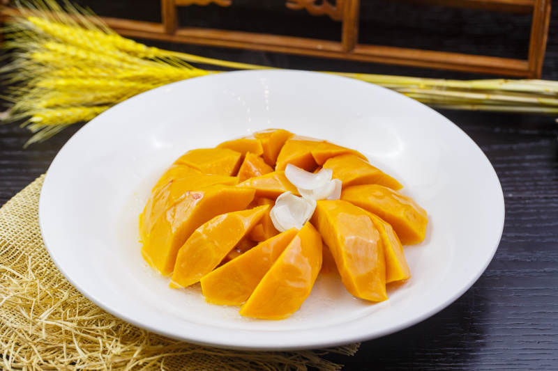 蜂蜜浇汁百合小南瓜