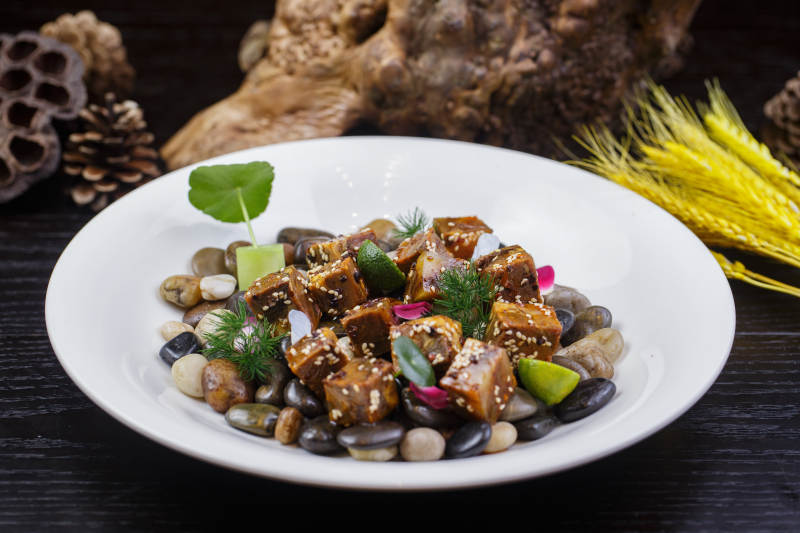 香辣五香牛腱粒