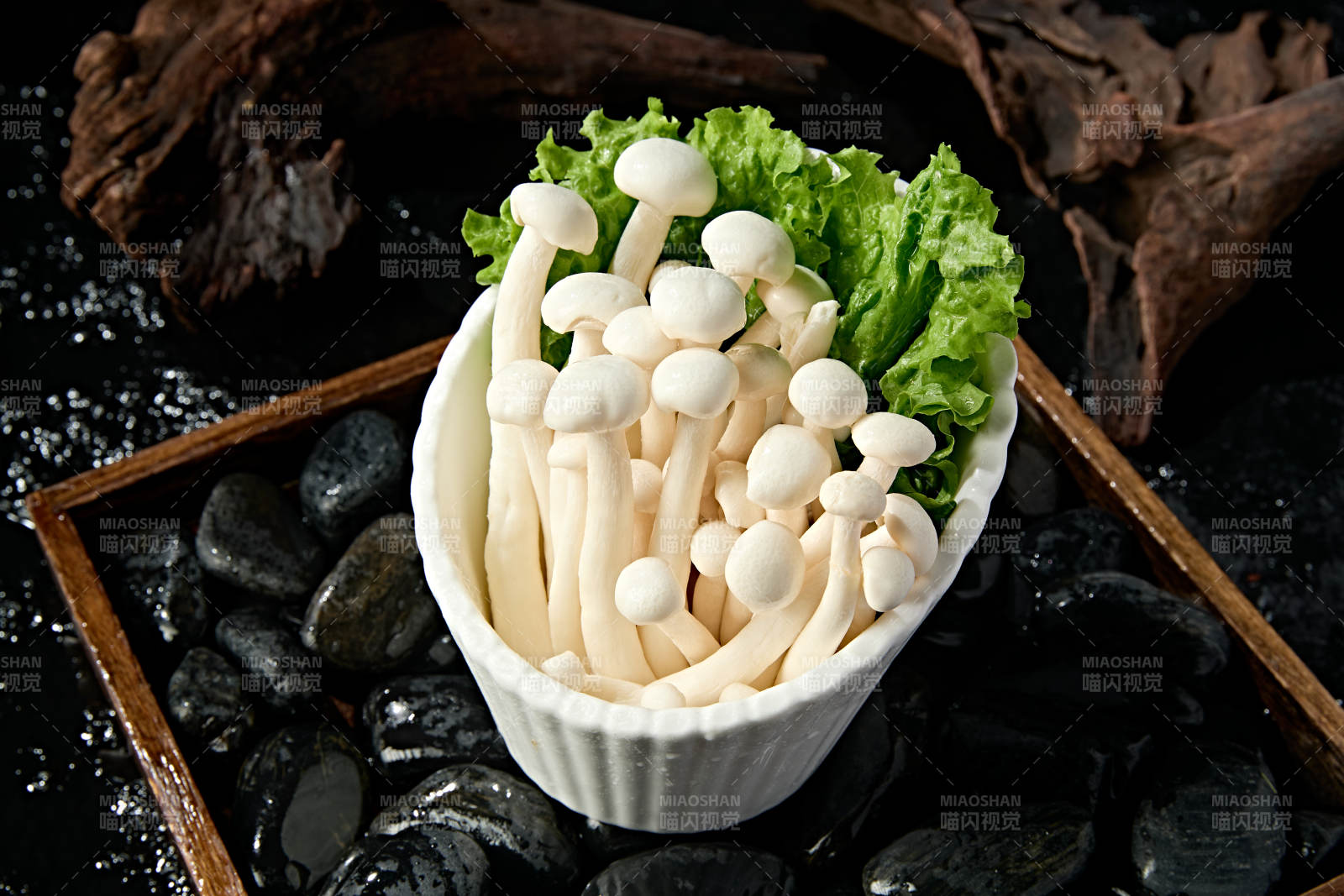 新鲜火锅配菜海鲜菇