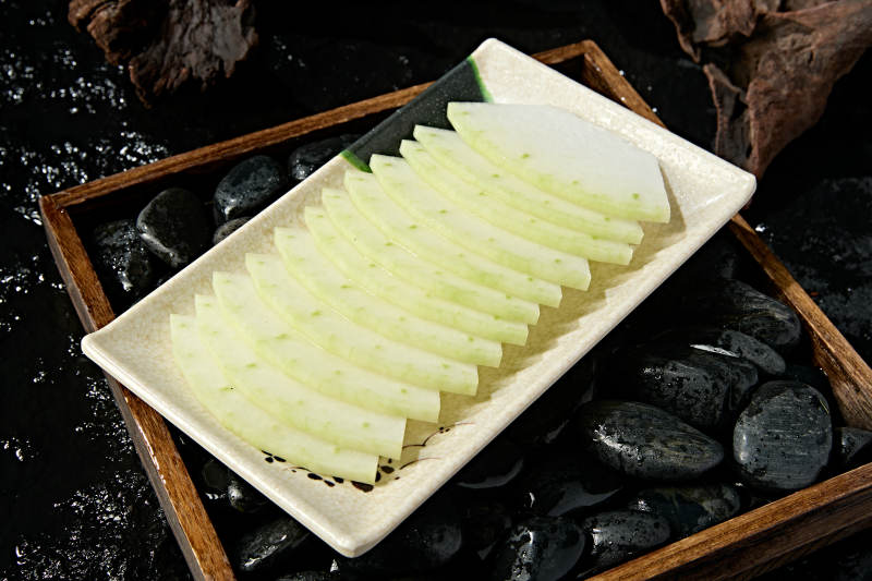 火锅食材鲜切冬瓜片