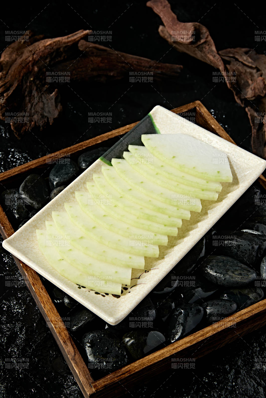 火锅食材鲜切冬瓜片