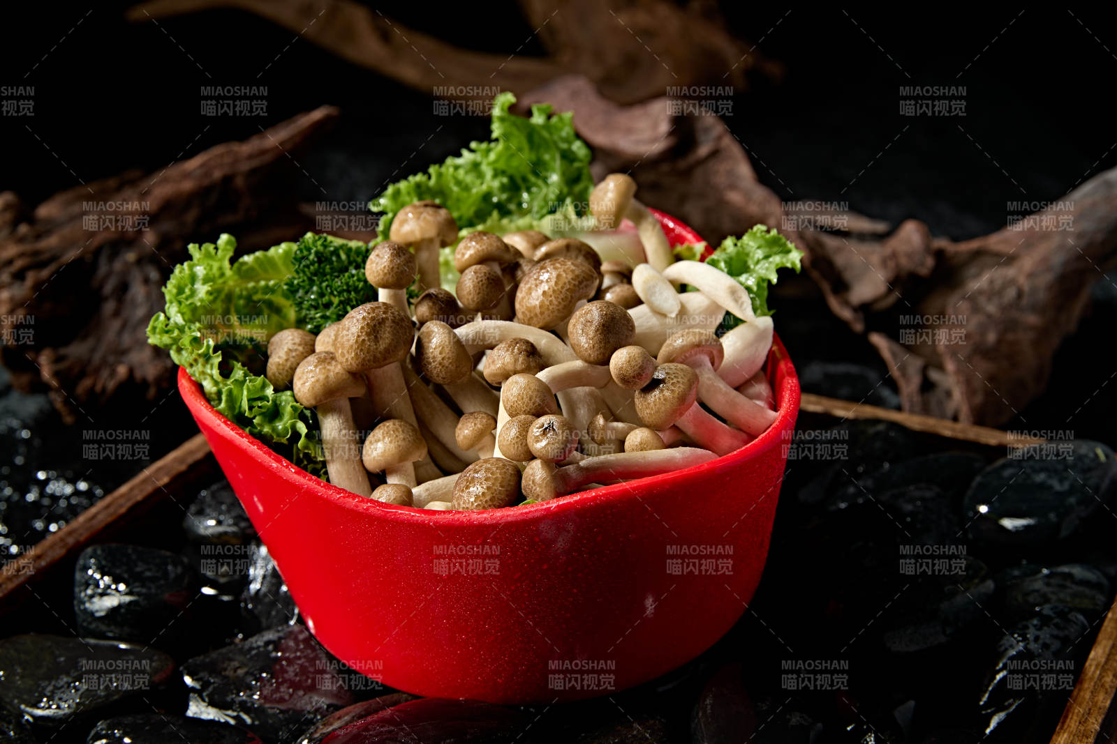 新鲜火锅配菜白玉海鲜菇