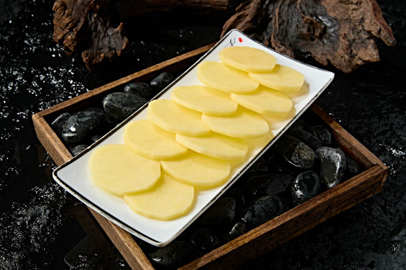 新鲜鲜切土豆片马铃薯片