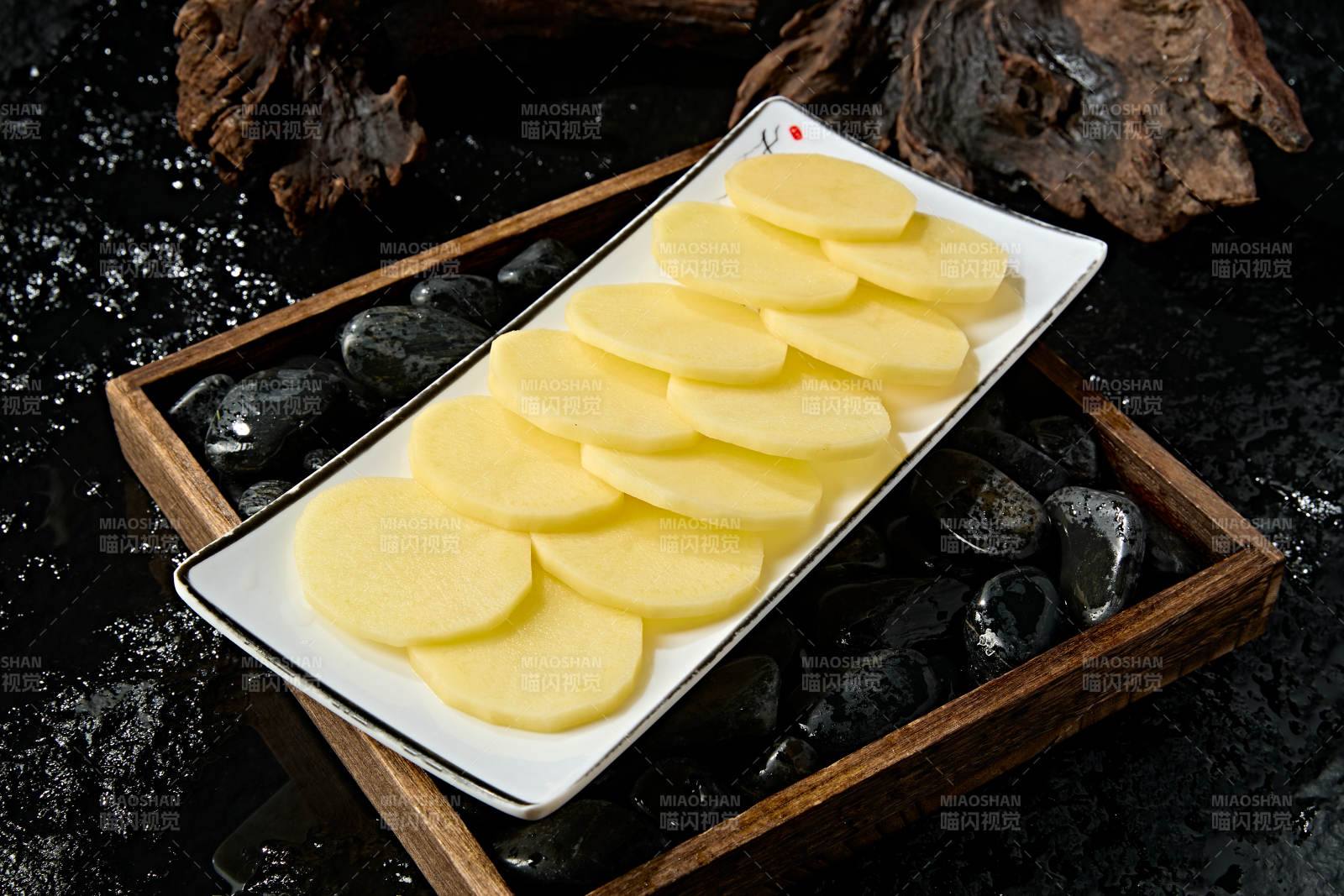 新鲜鲜切土豆片马铃薯片