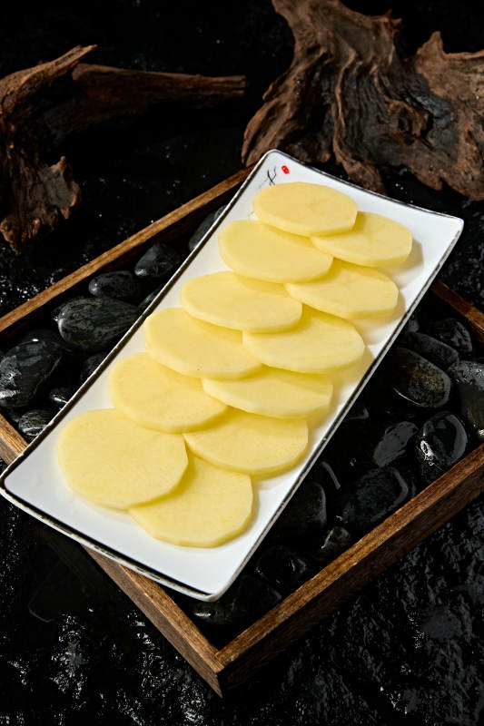 新鲜鲜切土豆片马铃薯片