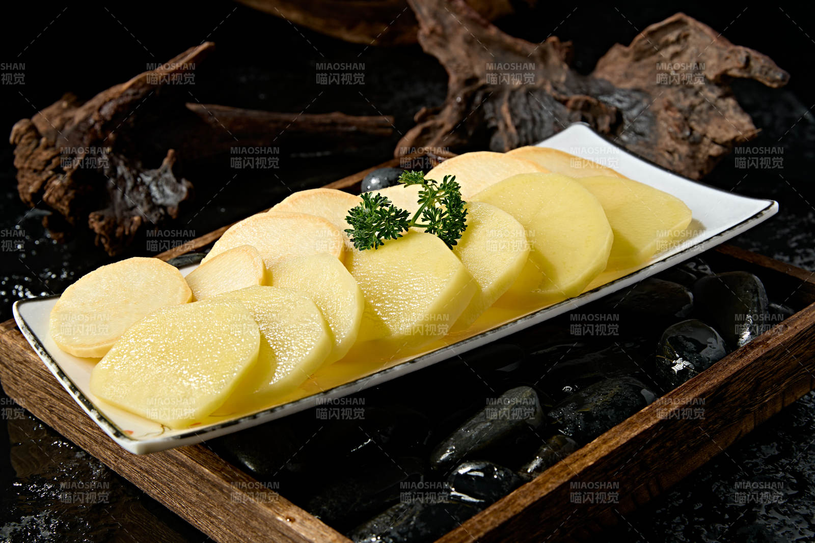 新鲜鲜切土豆片马铃薯片