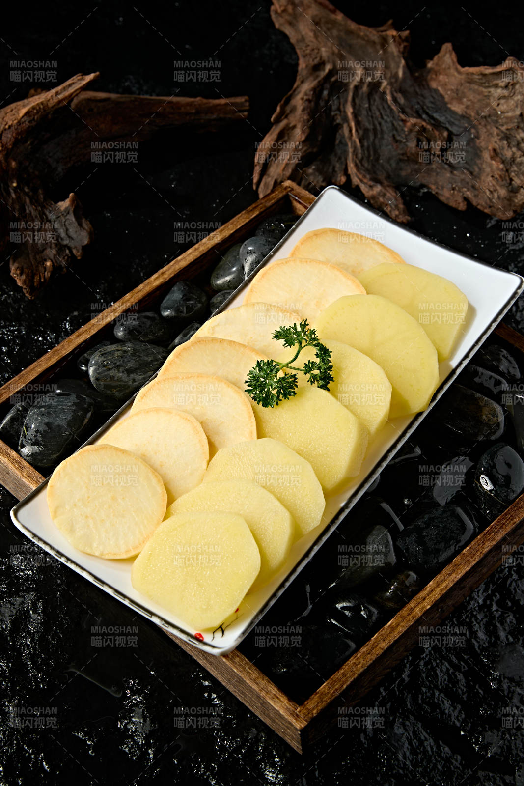 新鲜鲜切土豆片马铃薯片