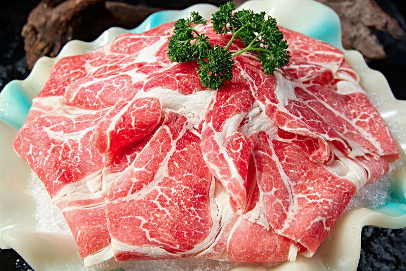 极品3A雪花上脑和牛切片